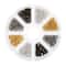 John Bead Jump Rings Assortment Round 8 Slot Jewelry Making Kit, 1200ct.